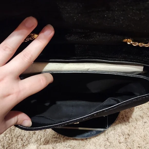 NWT Steve Madden velvet shoulder bag - Picture 13 of 15